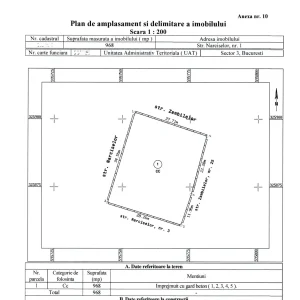 Teren intravilan cu construcție